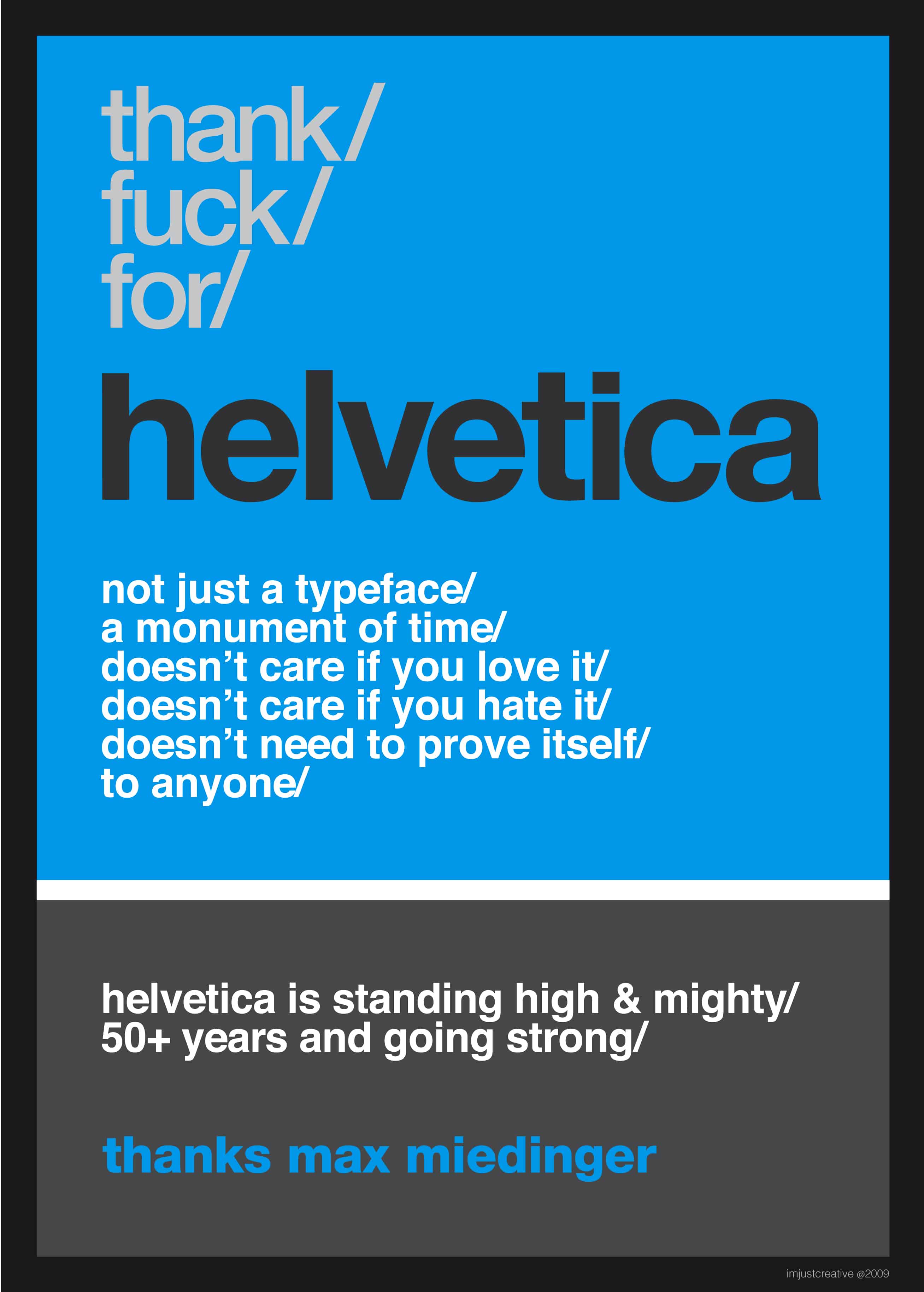 Helvetica Type