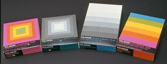 Original Polaroid Branding and Packaging by Paul Giambarba