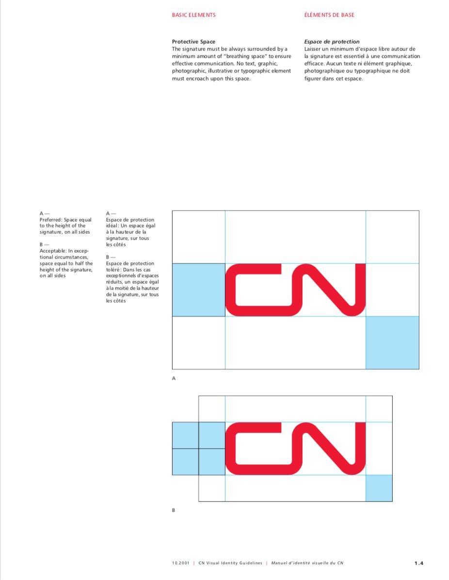 Canadian National Railway Company CN Visual Identity Guidelines