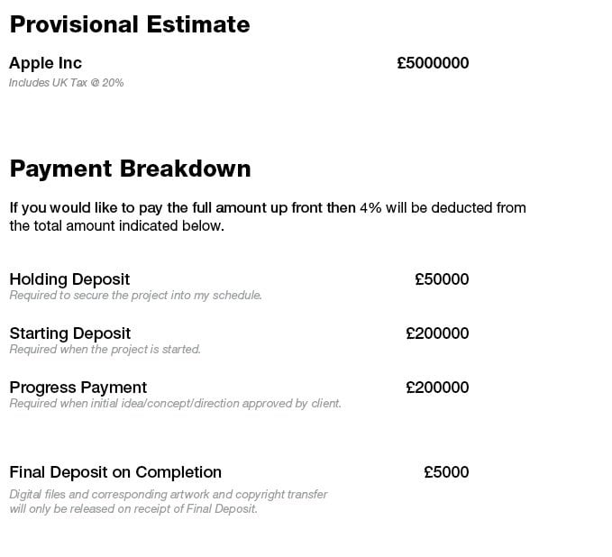 Update To My Payment Deposit Invoicing Strategy