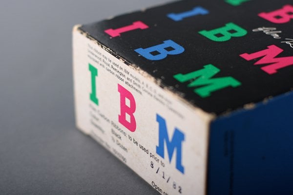 IBM Film Ribbon Packaging