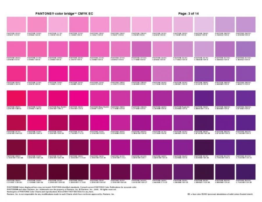 Pantone Color Bridge Plus And Cmyk Cheat Sheets For Graphic Designers