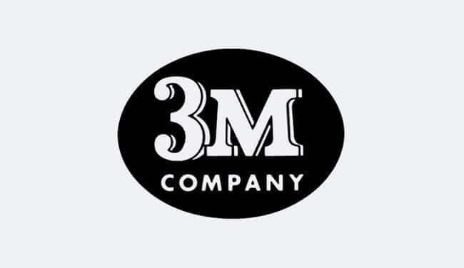 Evolution of the 3M Logo Design - 1954 II