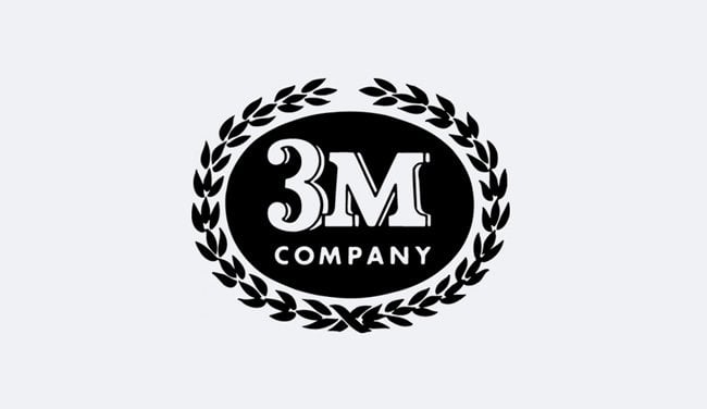 Evolution of the 3M Logo - 1954 IV
