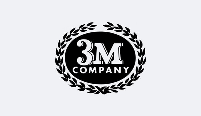 Evolution of the 3M Logo - 1955 I