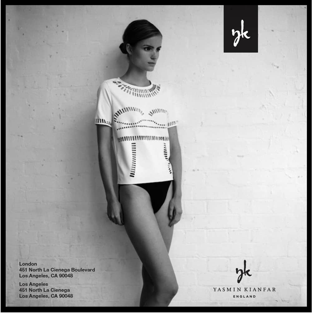 Yasmin Kianfar London Fashion Designer London Logo & Brand Identity Designed by The Logo Smith