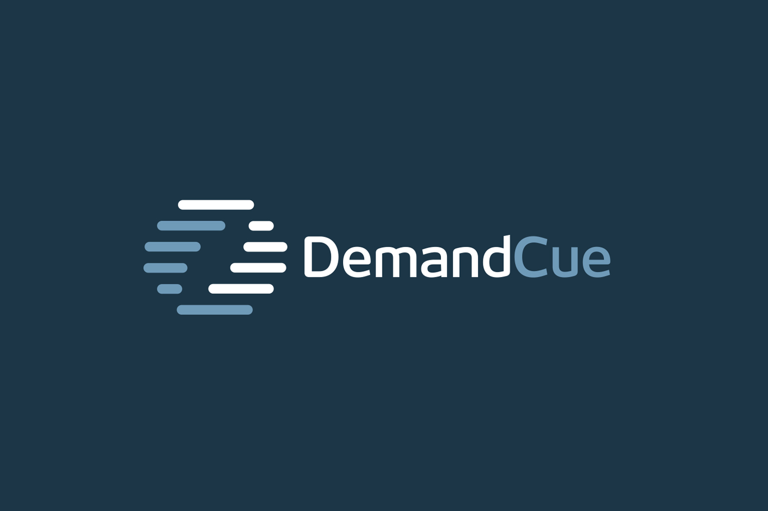 DemandCue logo design