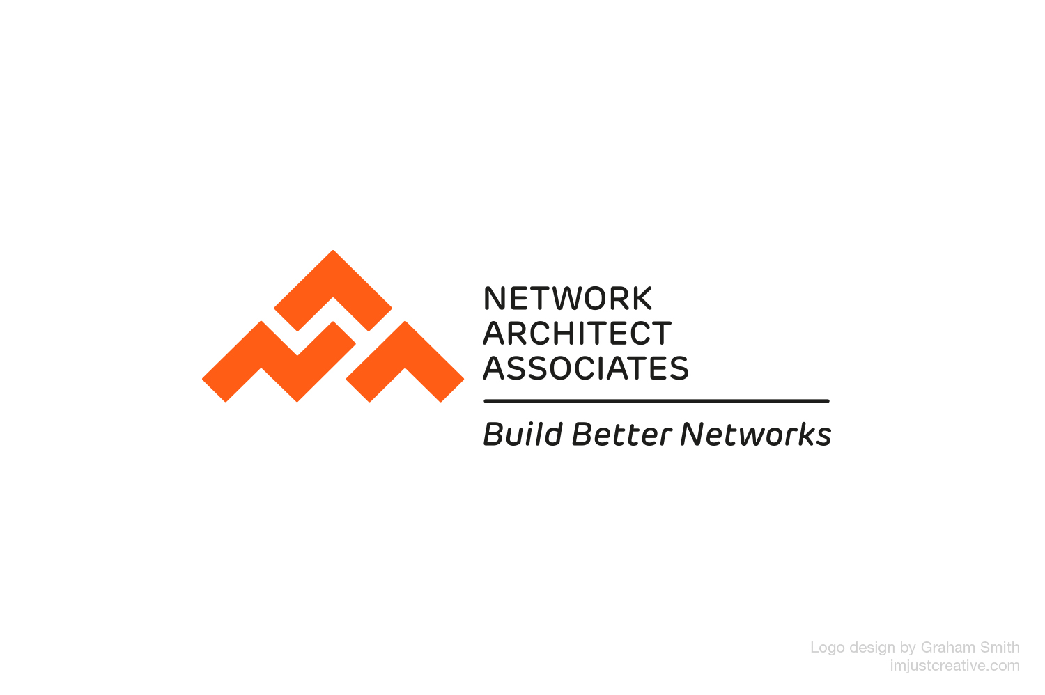 NAA—Network Architect Associates Logo Designed by Graham Smith