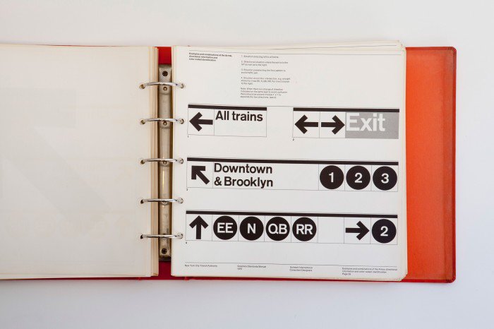 New York City Transit Authority Graphics Standards Manual by Massimo