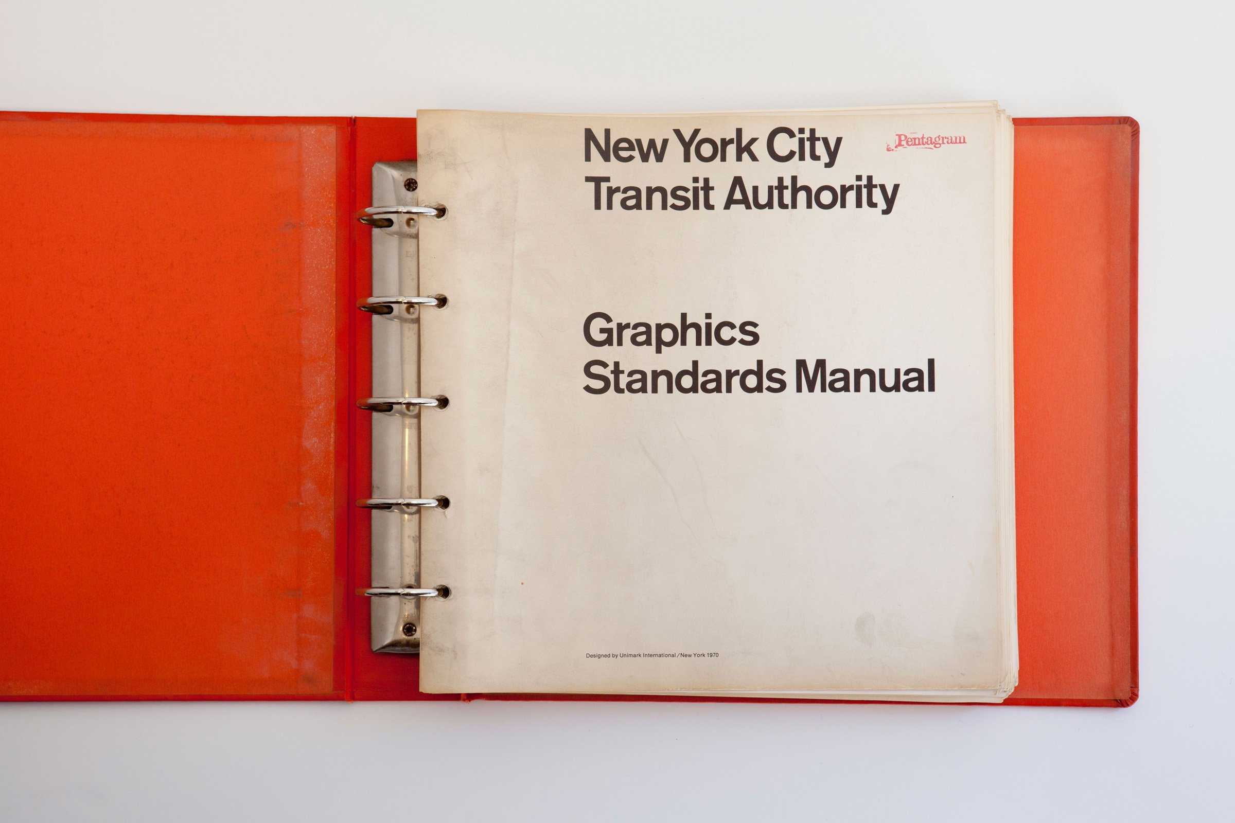 New York City Transit Graphics Manual