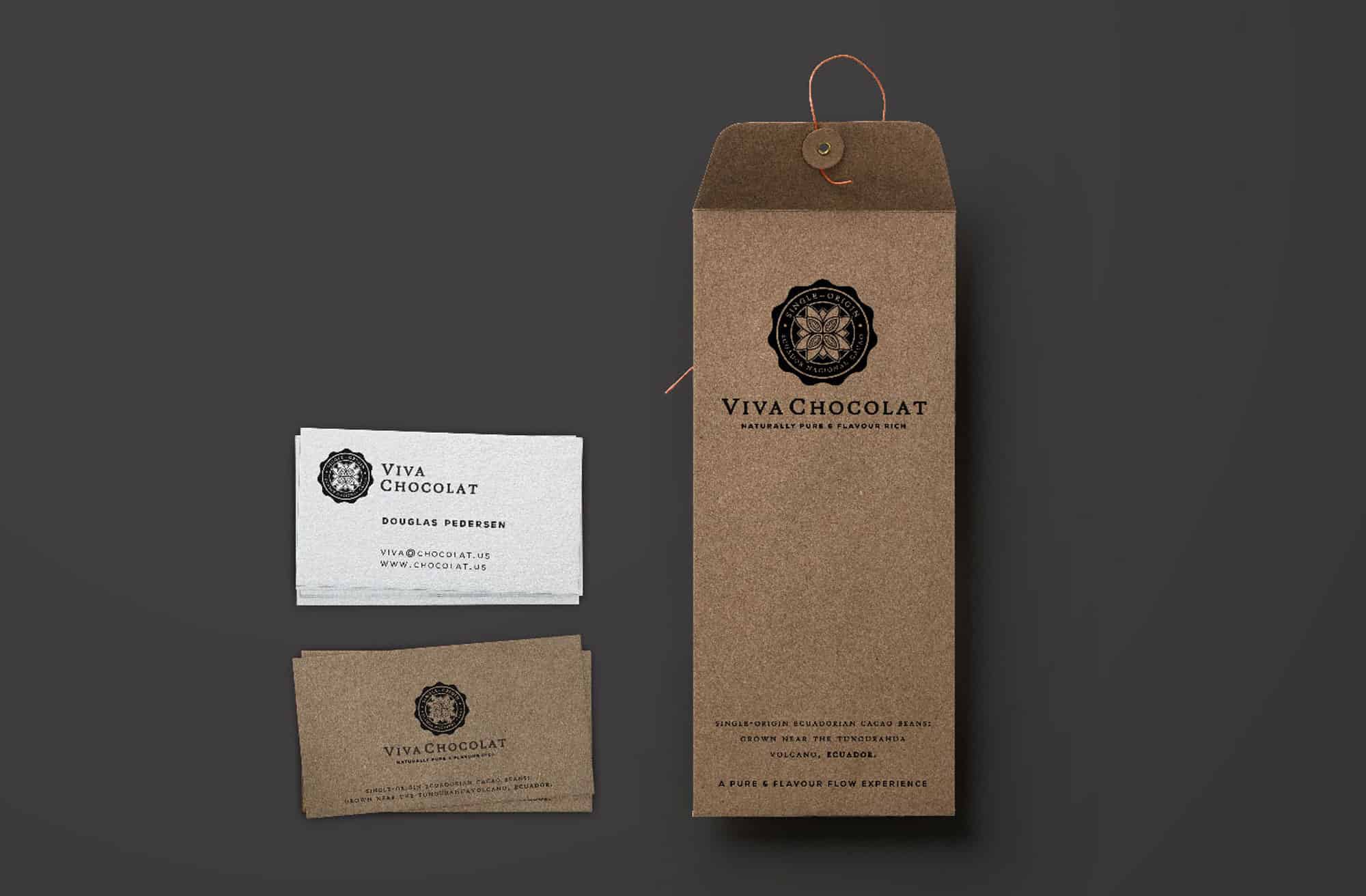 Viva Chocolat Logo & Couverture chocolate Brand Identity Designed by The Logo Smith