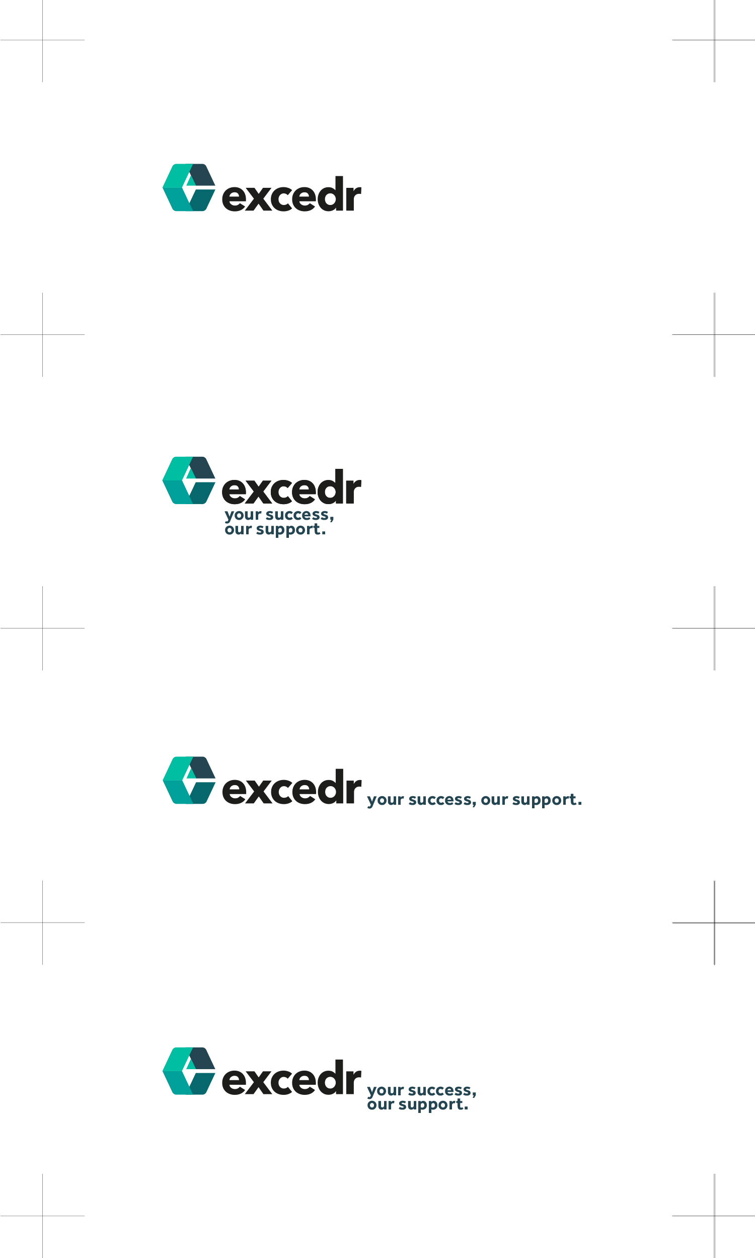 Excedr logo lock-ups Graham Smith