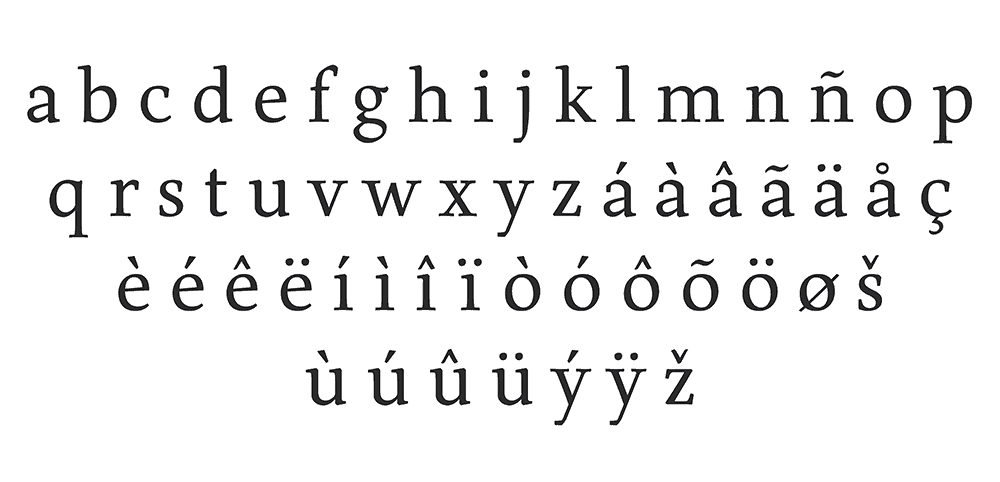 humanist typeface