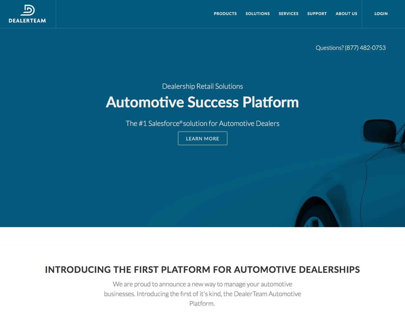 Dealerteam website