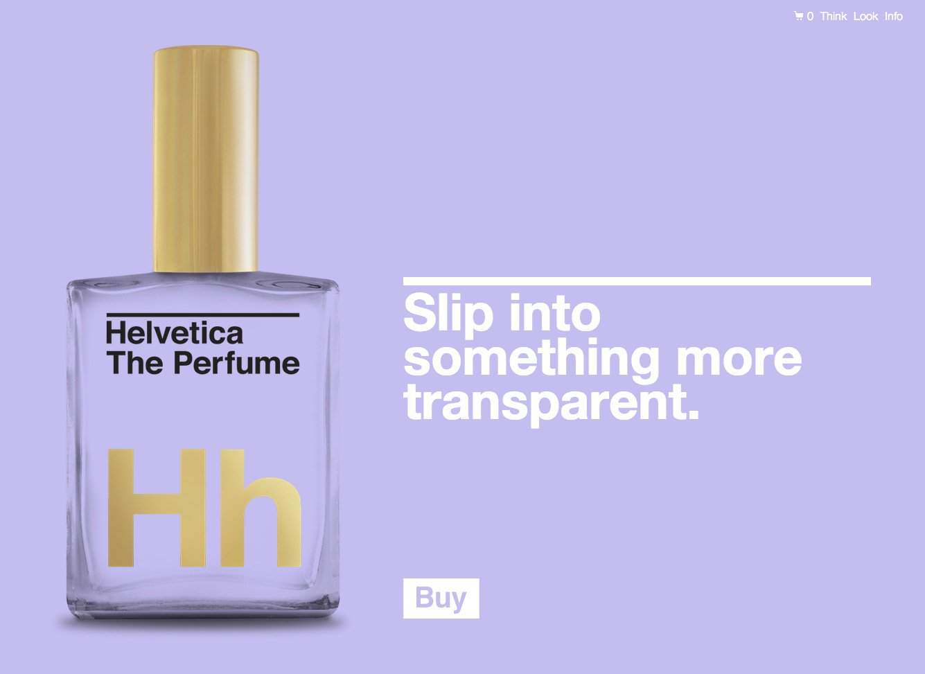 Helvetica The Perfume