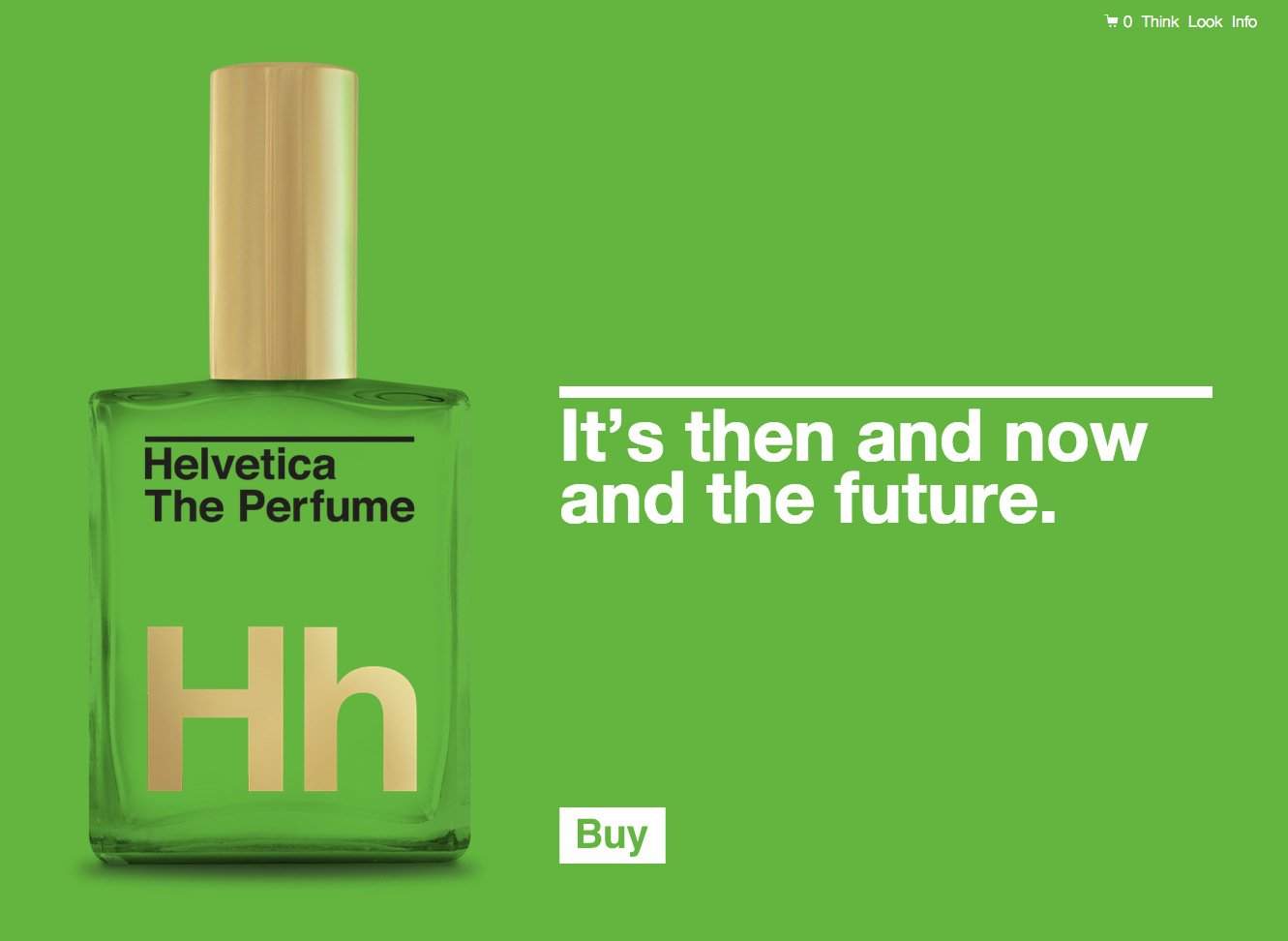 Helvetica The Perfume