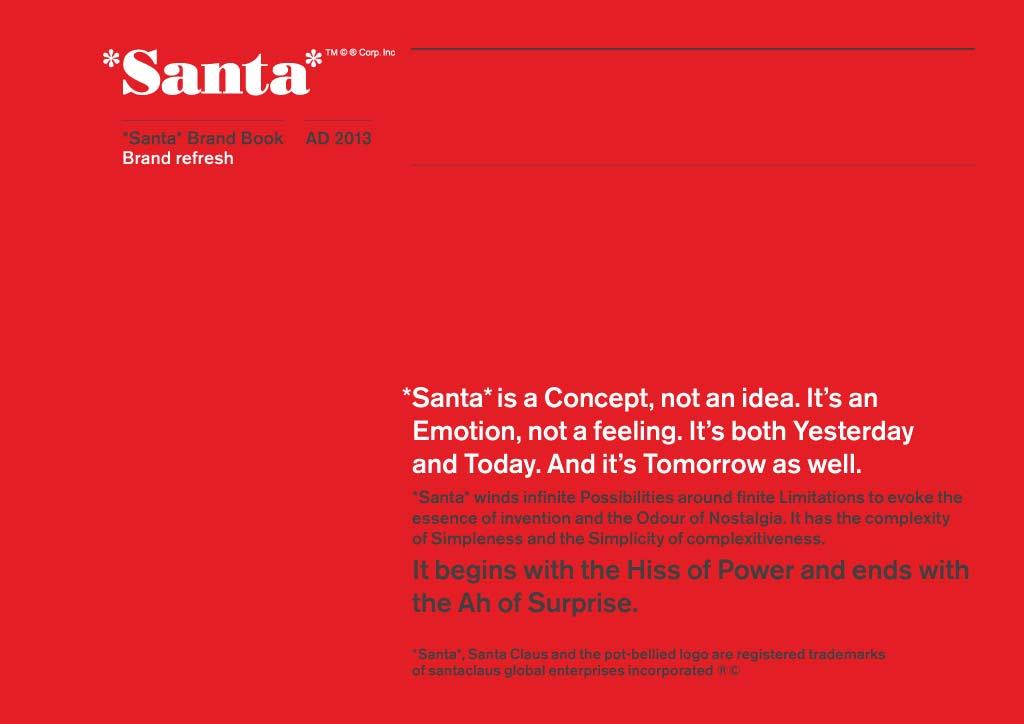 The Santa Brand Book