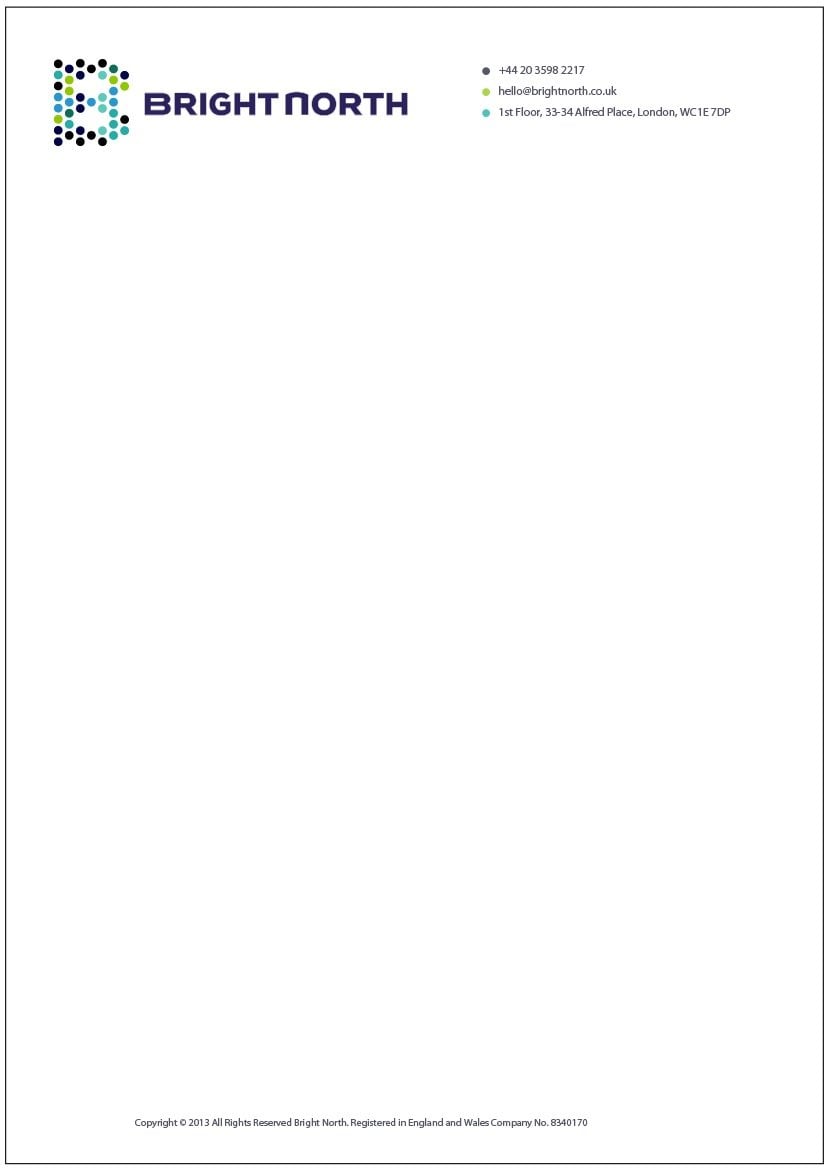 letterhead mock-up