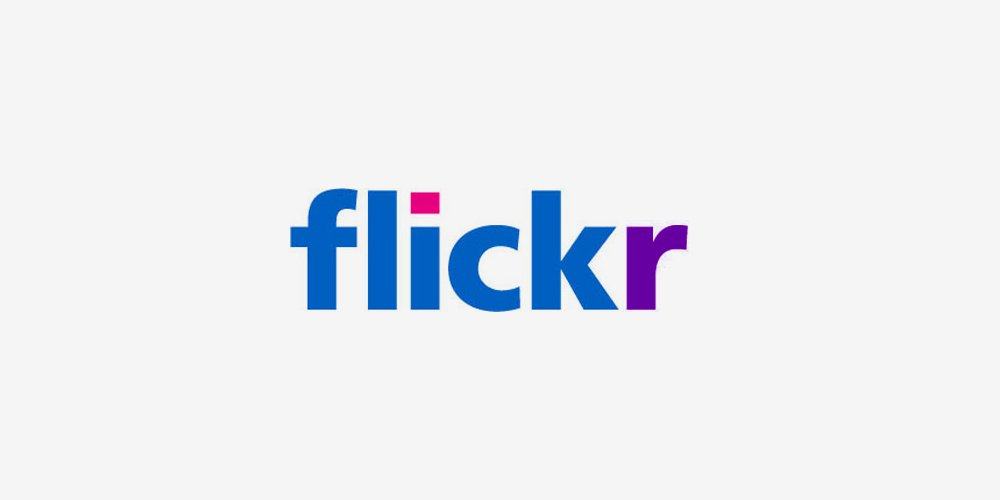 new flickr logo