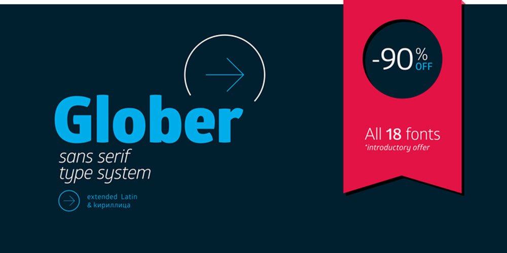 Glober font by Font Fabric