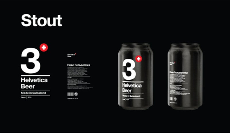 Helvetica Stout designed by Sasha Kischenko