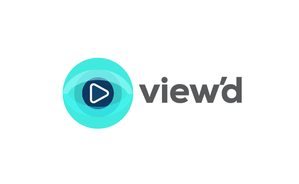 viewd ios app icon for iphone video chat logo design by the logo smith