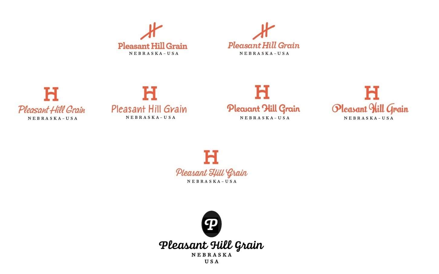 Pleasant Hill Grain Logo Design ideas