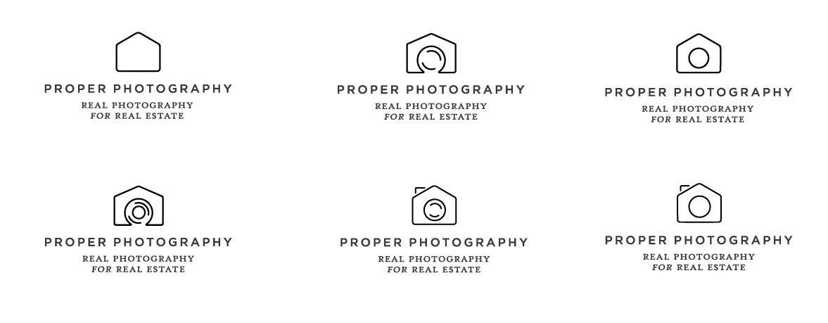 Real Estate Agent Photography Logo Design