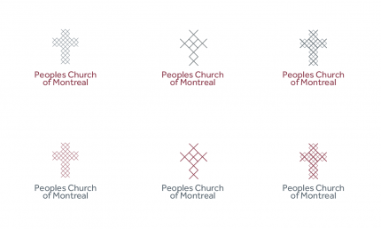 Peoples Church of Montreal Logo Designed by The Logo Smith