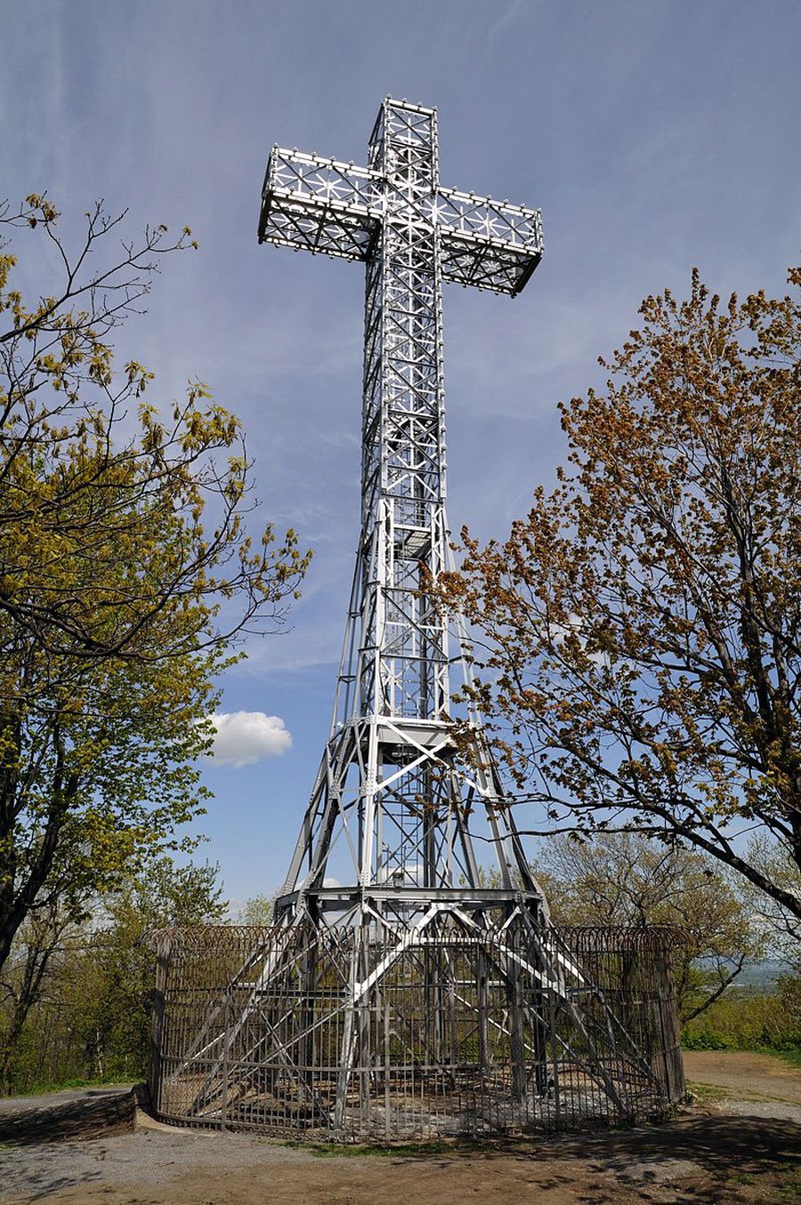 Mount Royal Cross is a monument on top of Mount Royal in Montreal, Quebec, Canada