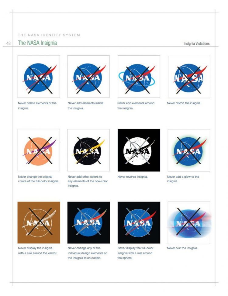 NASA Style Guide - Logo and Brand Identity Manual