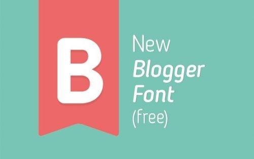 Free New Blogger Sans Font