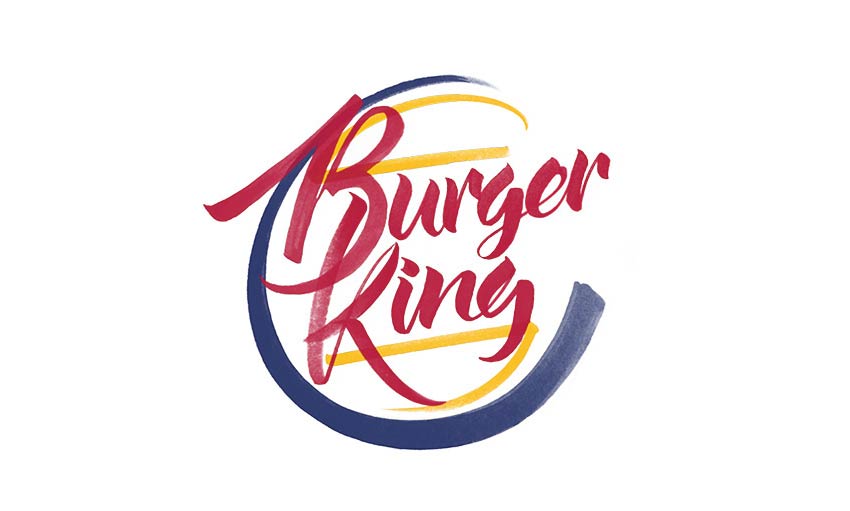 Brand by Hand Burger King Logo Design by Sara Marshall