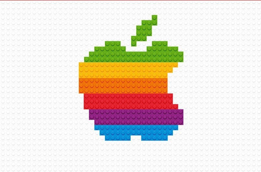 Apple Logo as Lego brands