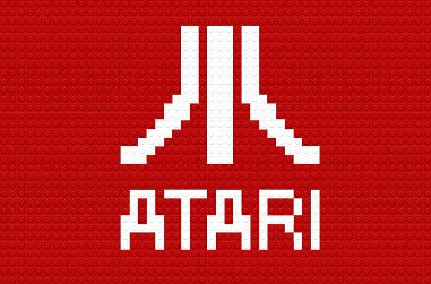 Atari Logo as Lego brands