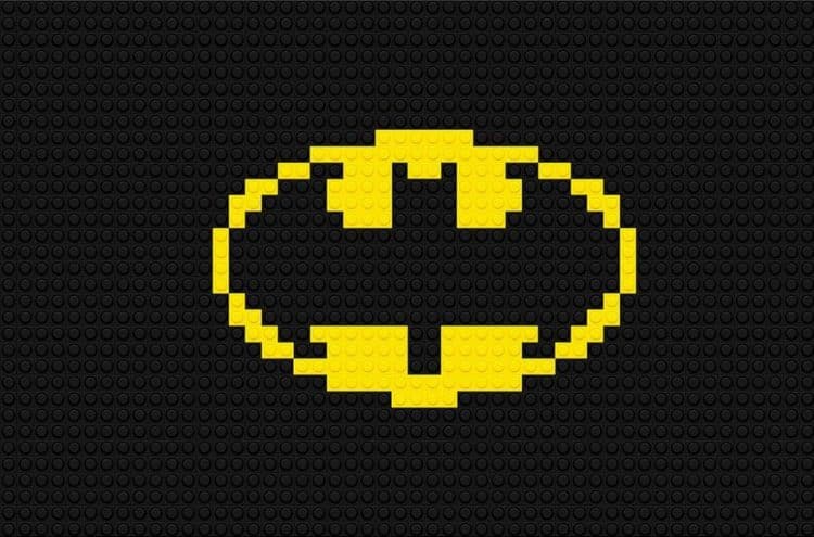 Batman Logo as Lego brands