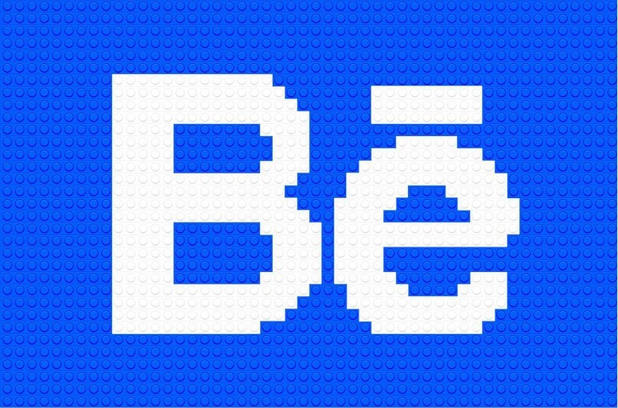 Behance Logo as Lego brands
