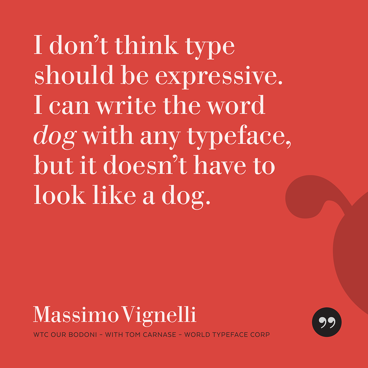 Thoughts on Type from Type People by Bill Dawson