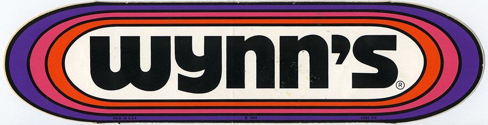 Wynn's Vintage Racing Decal