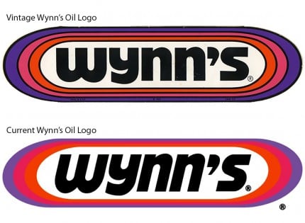 Vintage Car Racing Logos & Car Brand Decals & Stickers from the 1970's