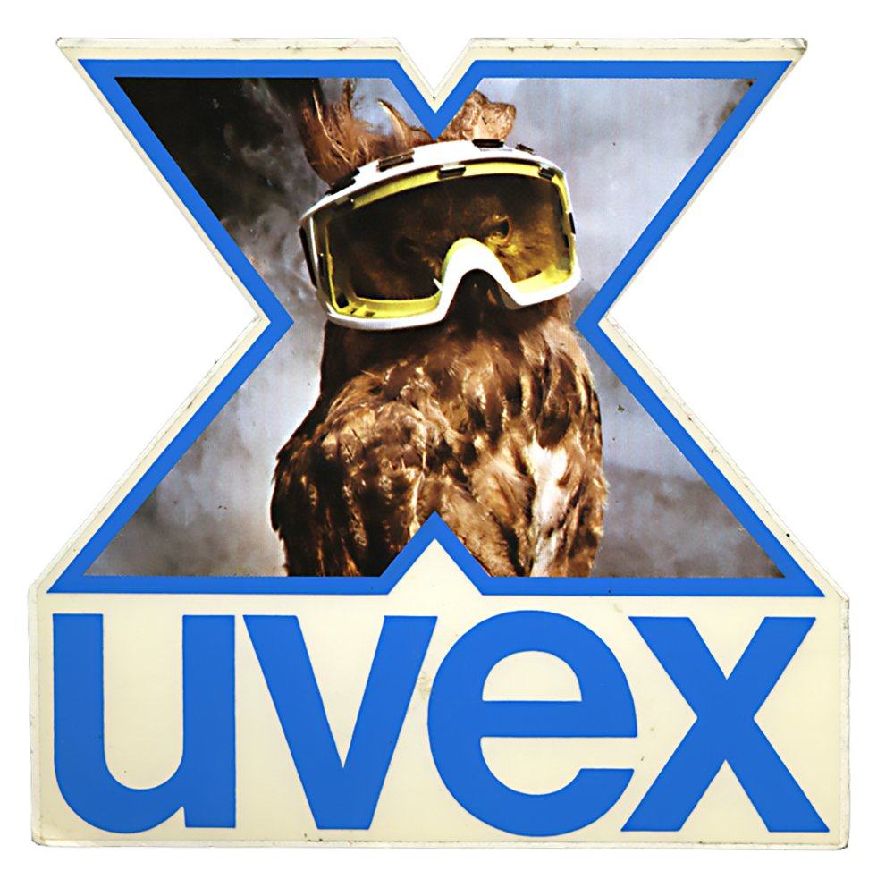 uvex Vintage Racing Logo Decal