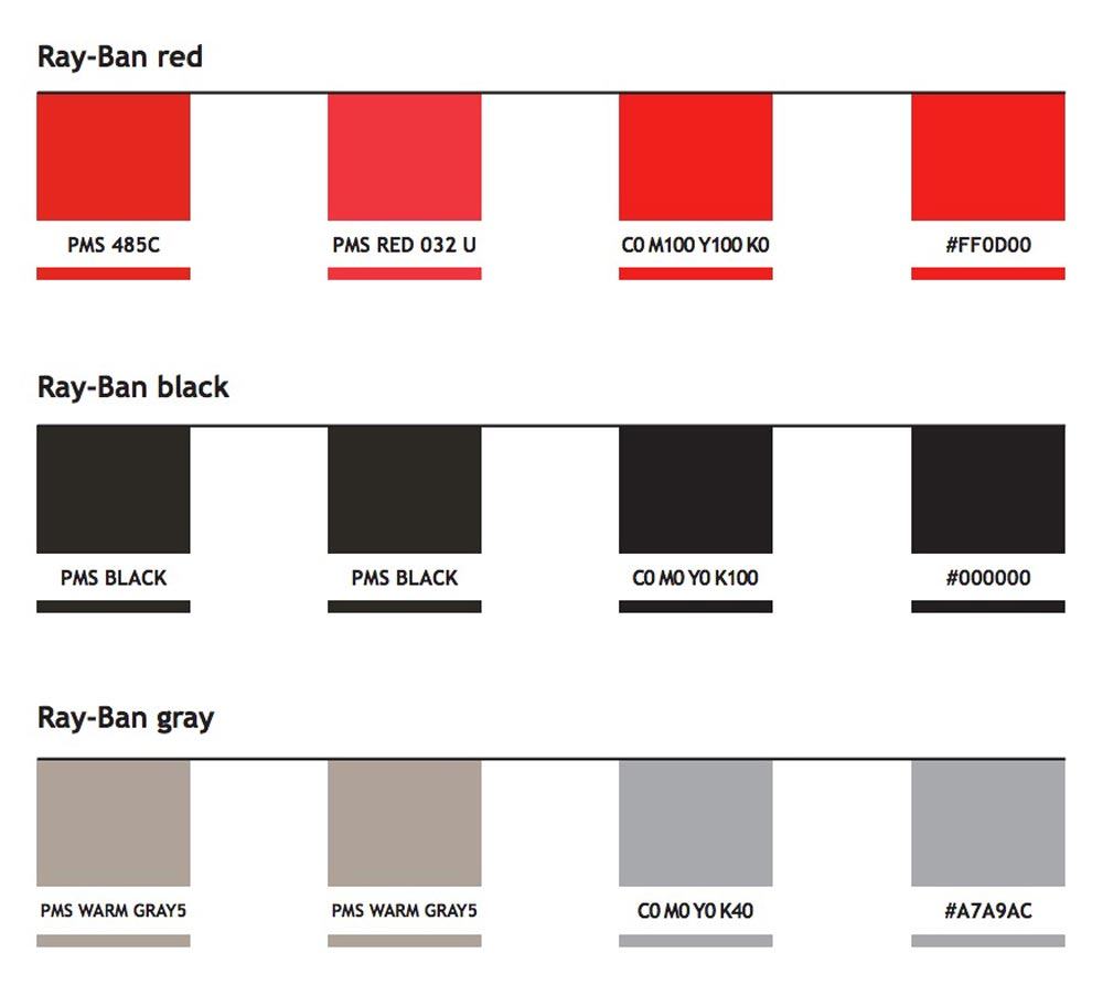 Ray-Ban Guidelines