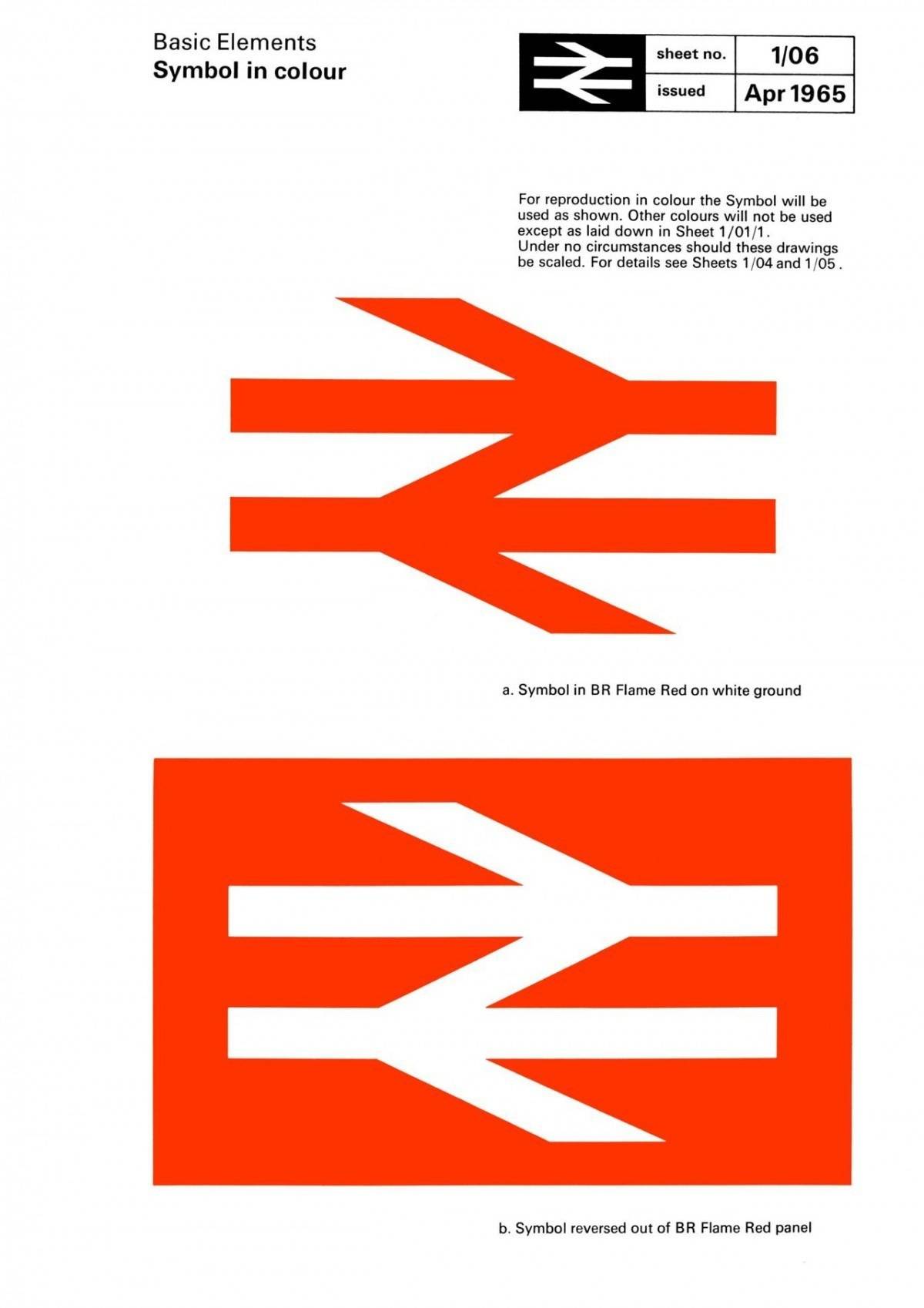 British Rail logo was created by Gerry Barney 2