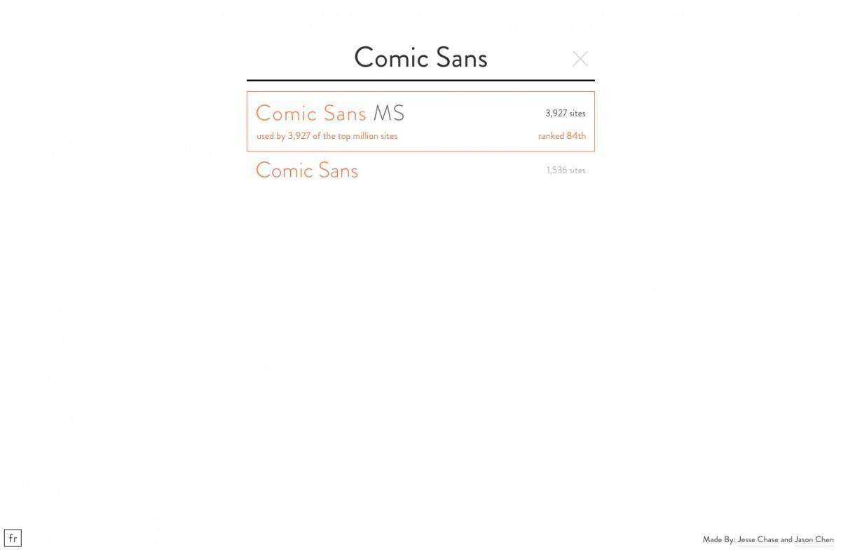 Comic Sans Font on Fontreach