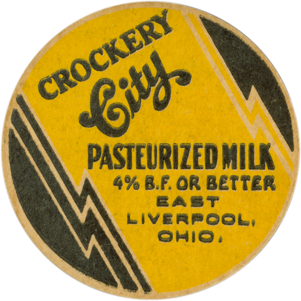 Crockery City Pasteruized Milk