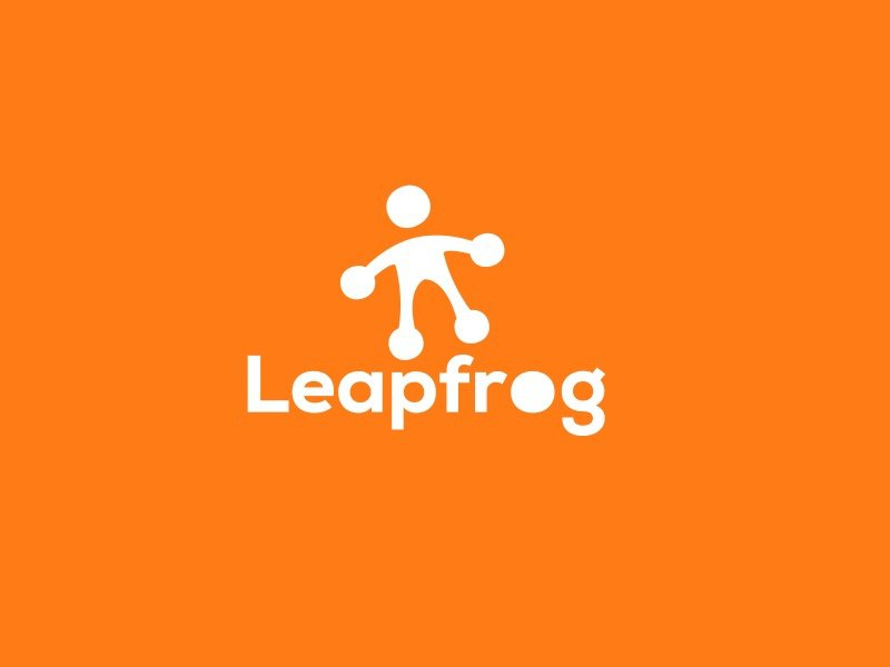Leapfrog Logo Designed by Freelance Logo Designer The Logo Smith.