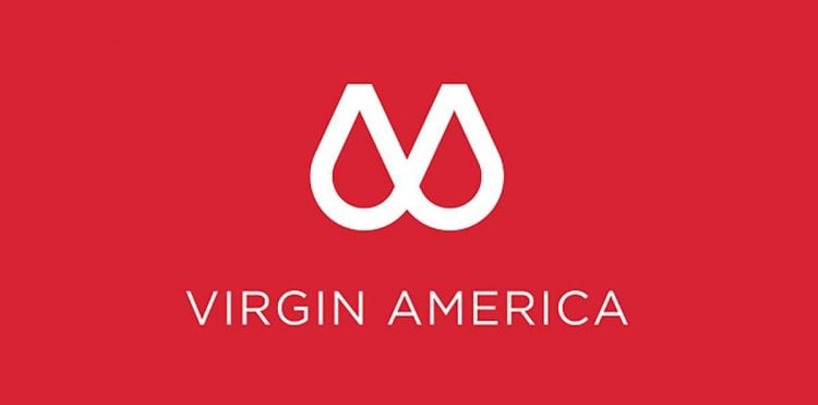Virgin America Logo Design Rebrand