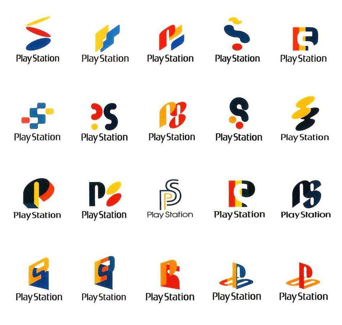 Super Sony Playstation 1 Logo Design Ideas, Concepts and WTF LW-69