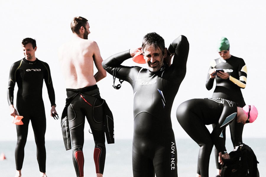 Paddle Round the Pier with Brighton Tri Club Sports Photography