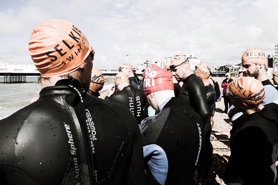 Paddle Round the Pier with Brighton Tri Club Sports Photography